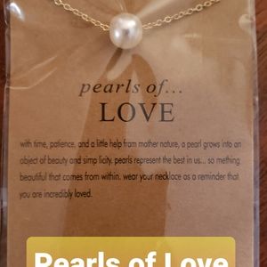 Pearls of Love Necklace-NIP